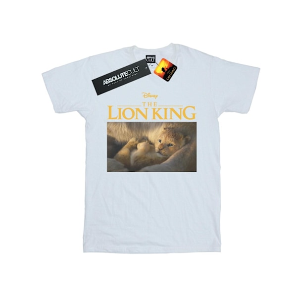 Disney Dam/Kvinnor Lejonkungen Film Baby Simba Foto Cotto White XL