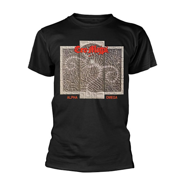 Cro-Mags Unisex Alpha Omega T-shirt S Svart Black S