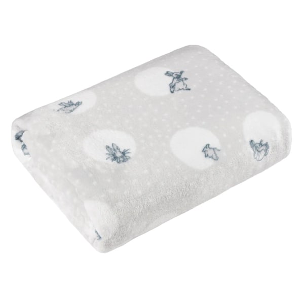 Peter Rabbit Spot Me Throw 150mm x 130mm Flerfärgad Multicoloured 150mm x 130mm
