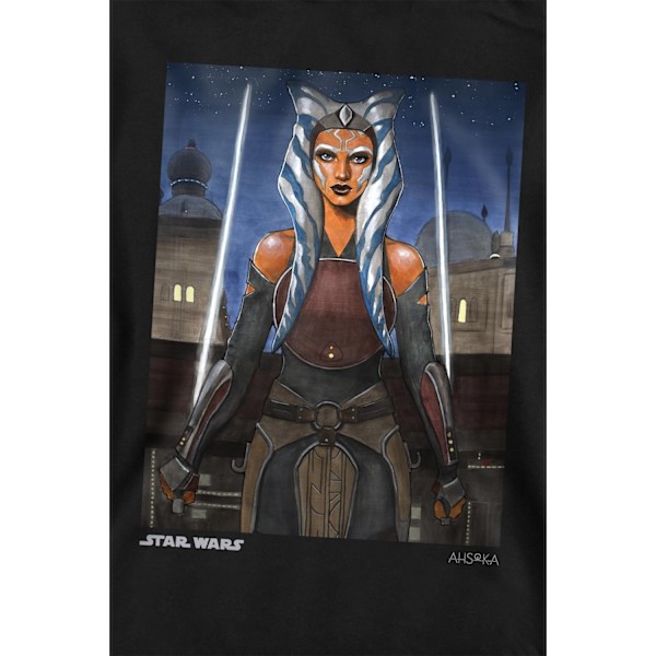 Ahsoka Unisex Vuxen Heroisk Ahsoka Sweatshirt XL Svart Black XL