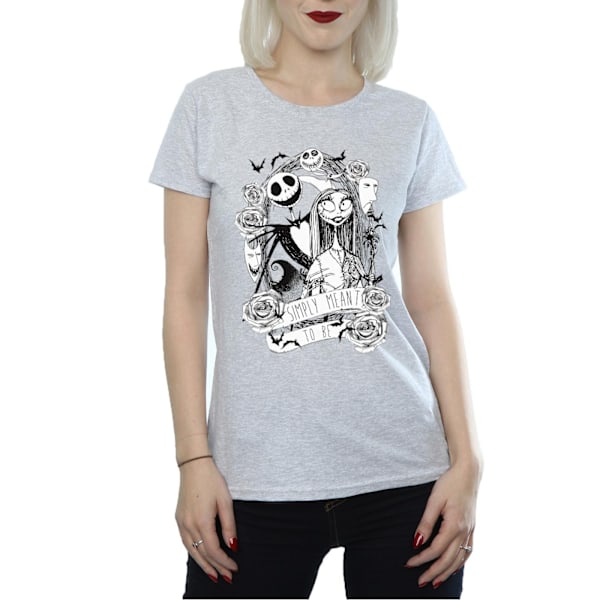 Disney Dam/Kvinnor Mardrömmen Innan Jul Bara Meningen Att Vara Heather Grey M