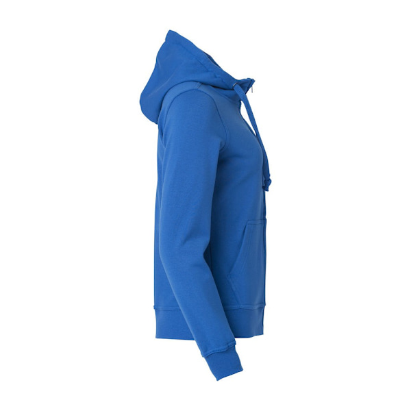 Clique Dam/Dam Plain Full Zip Hoodie XS Royal Blue Royal Blue XS