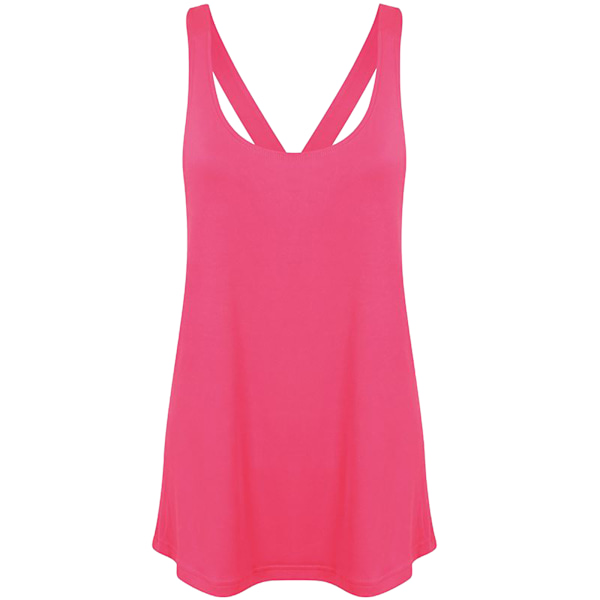 Skinni Fit Dam/Dam Fashion Träningstank L Neon Neon Pink L