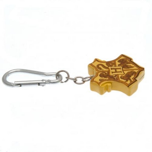 Harry Potter Hogwarts 3D Nyckelring One Size Guld Gold One Size
