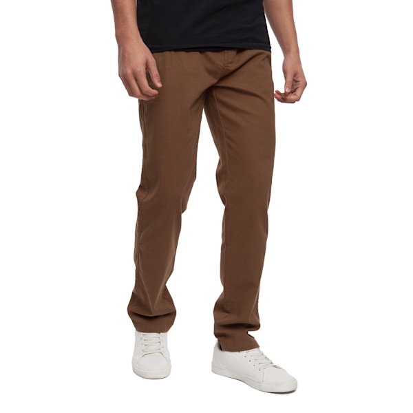 Crosshatch herr Roysden Chinos 30L kanel Cinnamon 30L