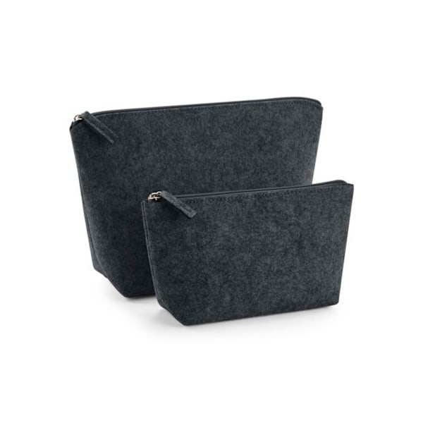 Bagbase Filt Tillbehörsväska 18cm x 9cm x 19cm Charcoal Melange Charcoal Melange 18cm x 9cm x 19cm