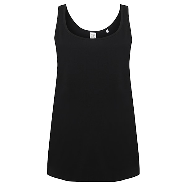 Skinni Fit Dam/Kvinna Slounge Väst XL Svart Black XL