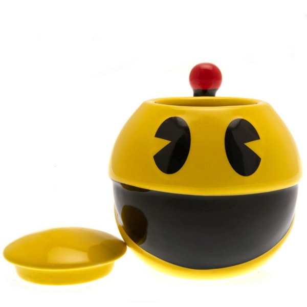 Pac-Man 3D-mugg En storlek Gul/Svart Yellow/Black One Size