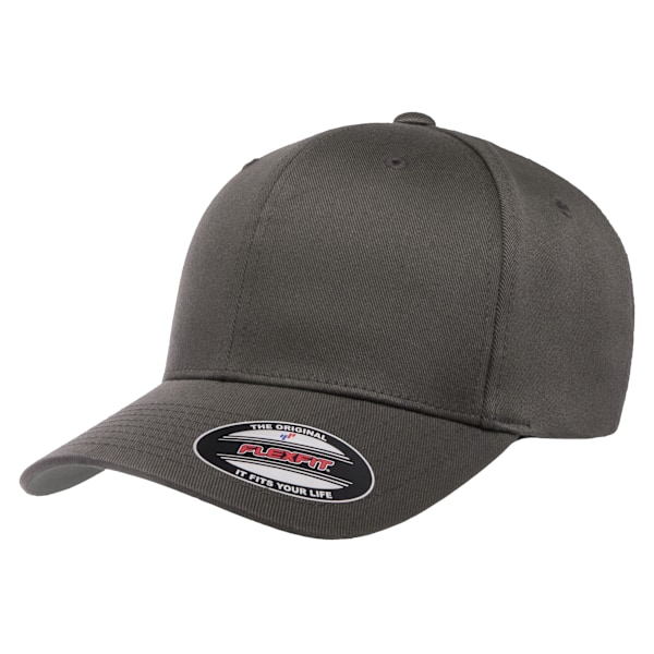 Yupoong Flexfit Fitted Baseball Cap LXL Mörkgrå/Mörkgrå Dark Grey/Dark Grey LXL