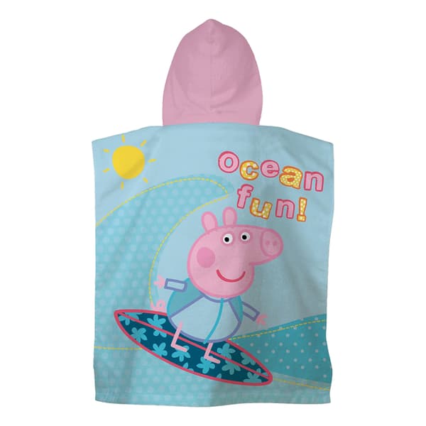 Greta Gris Barn/Barn Rolig Ocean Huvhandduk One Size Multic Multicoloured One Size