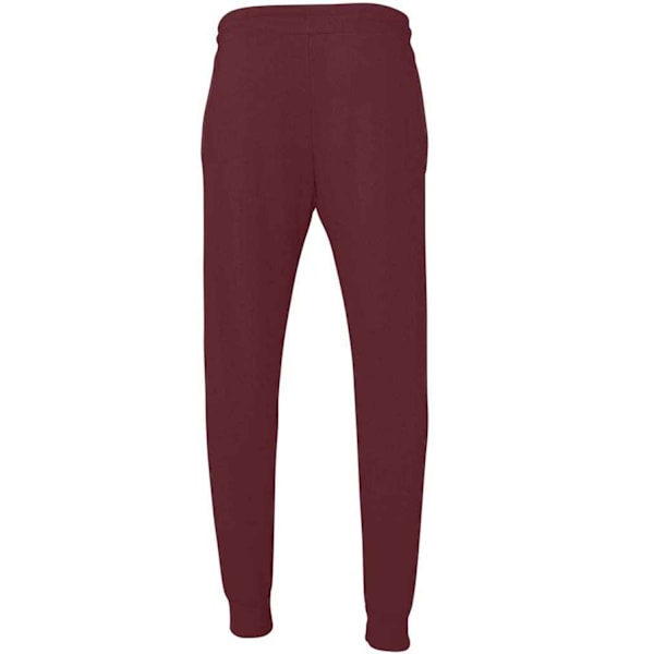 Bella + Canvas Unisex Vuxen Joggingbyxor XS Maroon Maroon XS