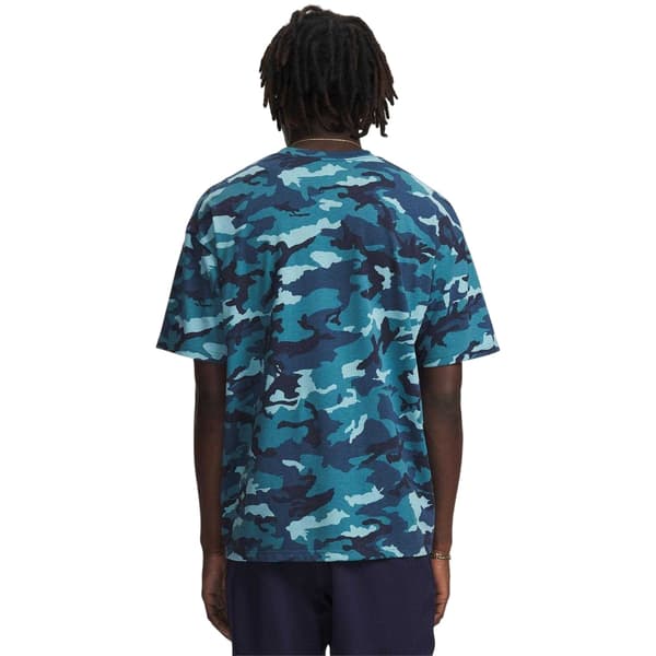 Under Armour Herr Tungvikts T-shirt M Blå/Vit Blue/White M