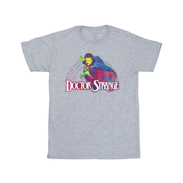 Marvel Girls Doctor Strange Psykedelisk Bomull T-shirt 12-13 år Sports Grey 12-13 Years