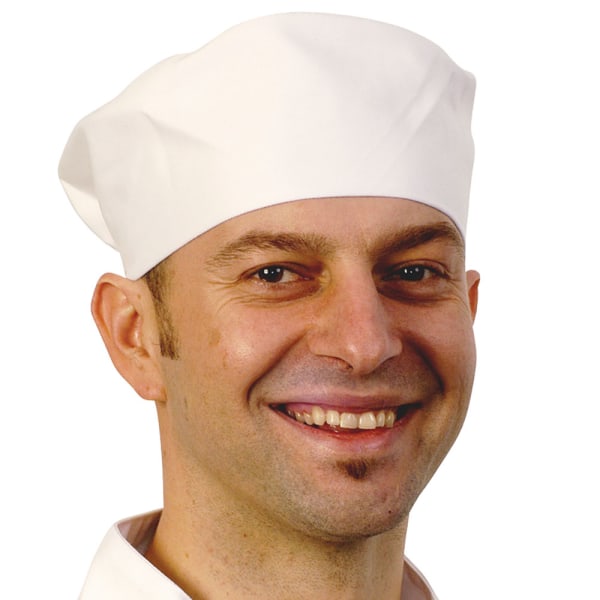 BonChef Chef Skull Cap One Size Vit White One Size