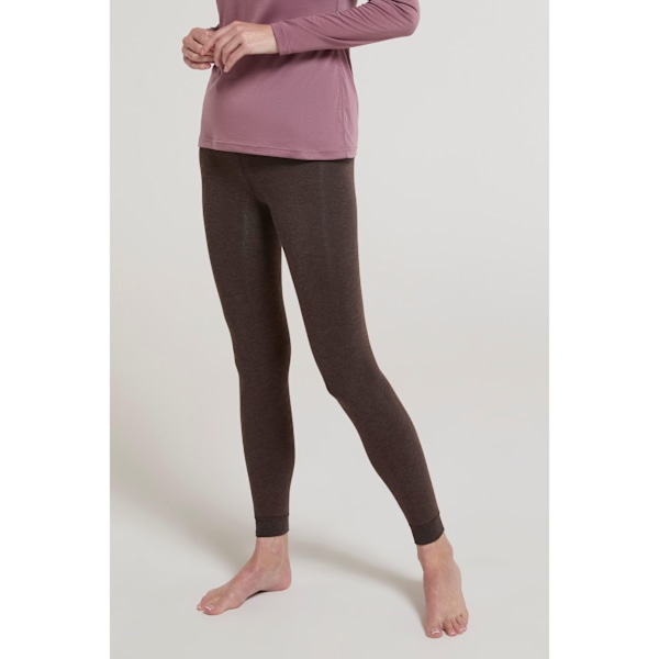 Mountain Warehouse Dam Fleecefodrade Varma Leggings för Kvinnor Taupe S