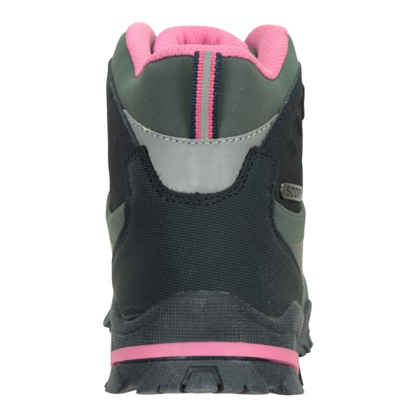 Mountain Warehouse Softshell Walking Boots för barn/barn 2 UK Khaki 2 UK
