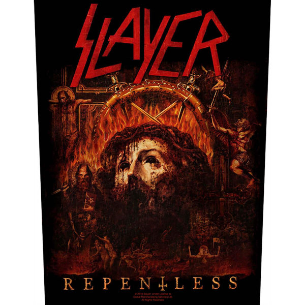 Slayer Repentless Album Patch One Size Orange/Röd/Svart Orange/Red/Black One Size