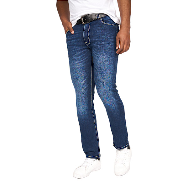 Crosshatch Herr Cadman Raka Jeans 30R Stonewash Stone Wash 30R