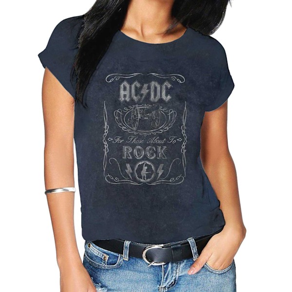 AC/DC Unisex Vuxen Cannon Swig T-shirt M Svart Black M
