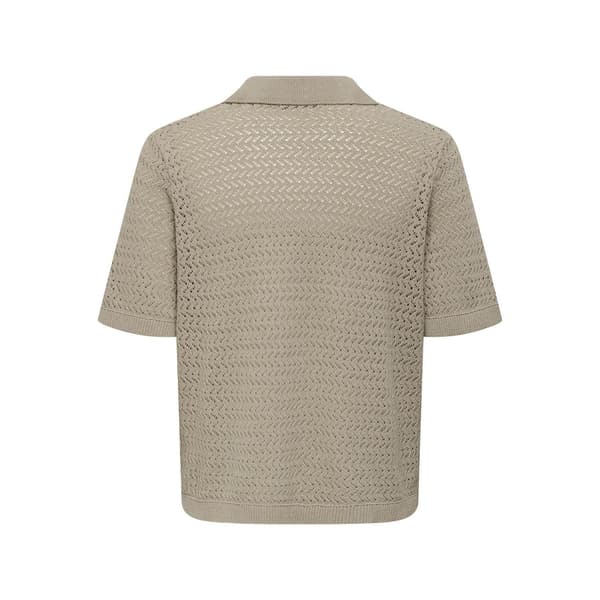 Only Herr Stickad Kortärmad Pikétröja XL String String XL