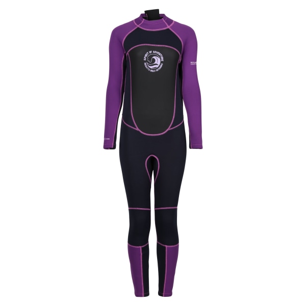 Regatta Dam/Dam Full 3mm Tjocklek Våtdräkt 18 UK - 20 UK Navy/Radiant Orchid 18 UK - 20 UK