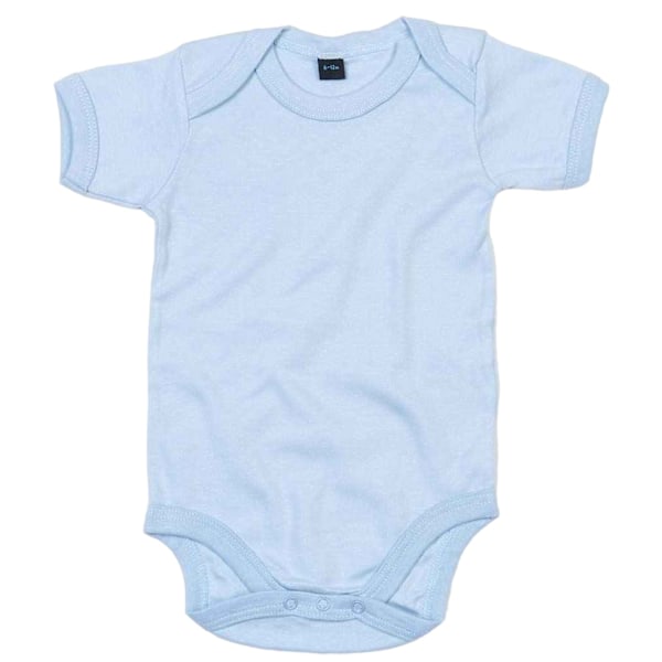 Babybugz Baby Unisex Bomull Body 3/6 Månader Dusty Blue Dusty Blue 3/6 Months