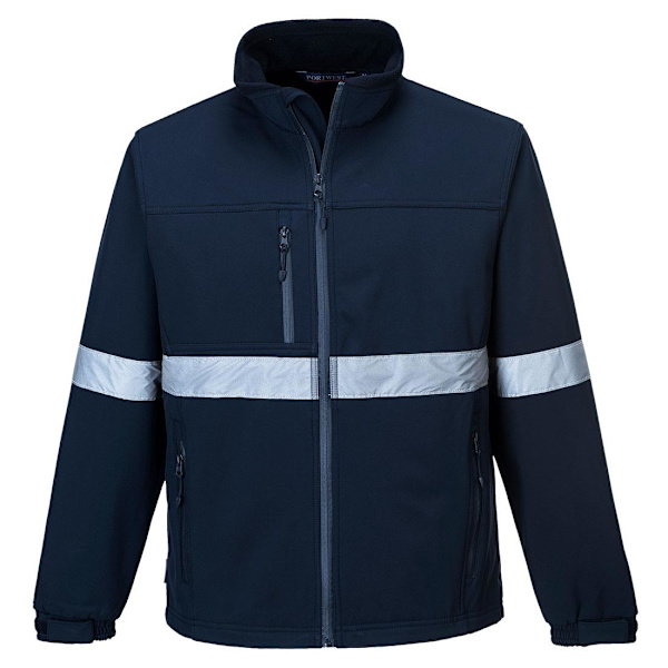Portwest Herr Soft Shell Jacka M Marinblå Navy M