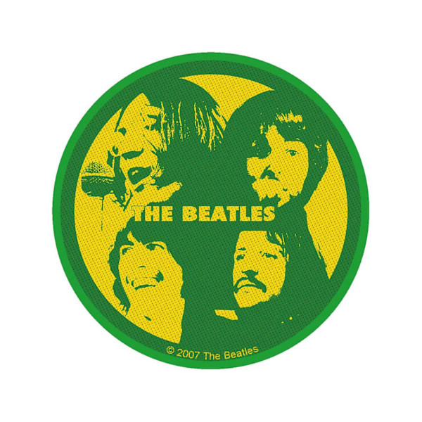 The Beatles Let It Be Patch One Size Gul/Grön Yellow/Green One Size