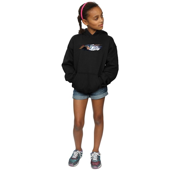 Marvel Girls Thor Bring The Thunder Hoodie 9-11 år Svart Black 9-11 Years