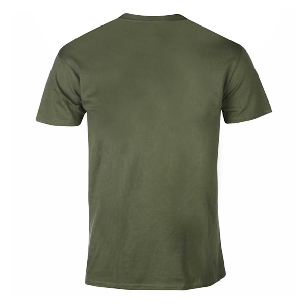 Kiss Unisex Adult Army Lightning Cotton T-Shirt M Military Green Military Green M