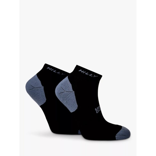 Hilly Herr Active Ankle Socks (2-pack) 3 UK-5.5 UK Vit/Svart/Grå White/Black/Grey 3 UK-5.5 UK