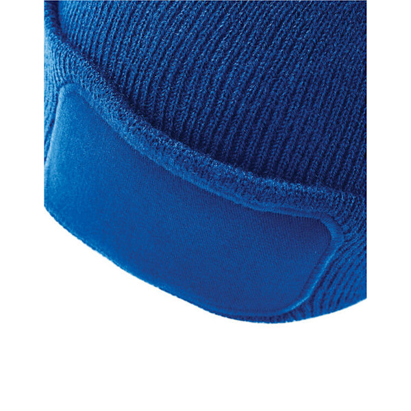 Beechfield Unisex Vuxen Original Patch Beanie One Size Bright R Bright Royal Blue One Size