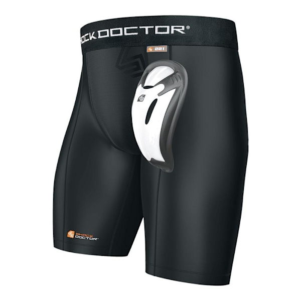 Shock Doctor Core Kompressionshorts L Svart Black L