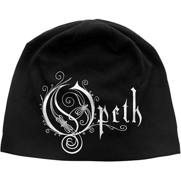Opeth Unisex Vuxen Logo Mössa One Size Svart Black One Size