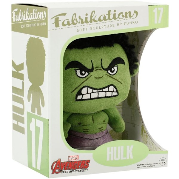 Funko Fabrikations Avengers Age Of Ultron Hulk Karaktärsplysch Green/Black/Lilac One Size