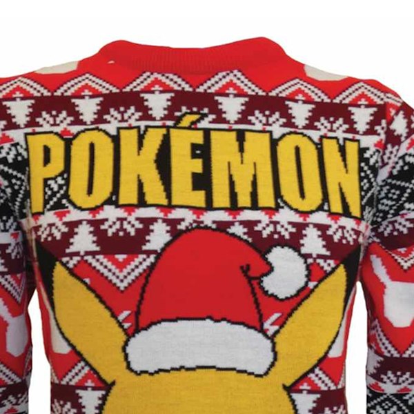 Pokemon Unisex Vuxen Pikachu Stickad Tröja M Flerfärgad Multicoloured M