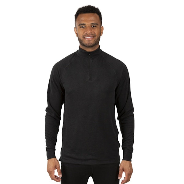Trespass Vuxen Unisex Wise360 Snabbtorkande Baslager Topp M Svart Black M