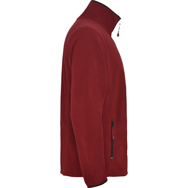 Roly Luciane Helzippade Fleecejacka för Herrar XXL Garnet Garnet XXL