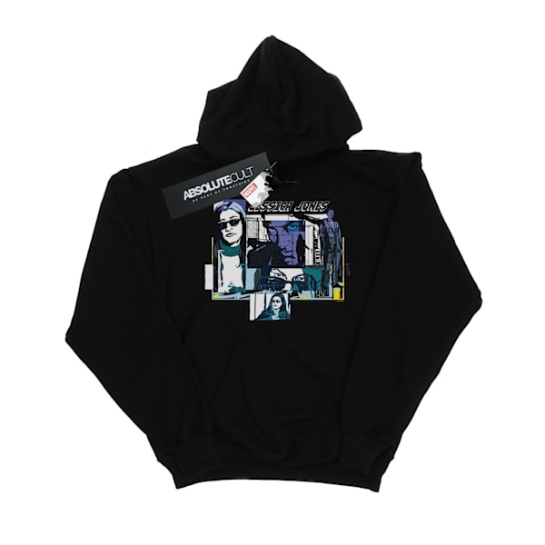 Marvel Womens/Ladies Jessica Jones Comic Panels Hoodie XL Svart Black XL