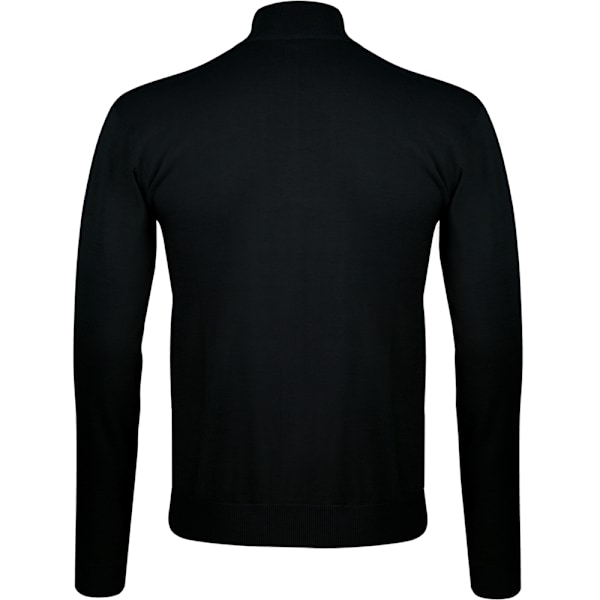 SOLS Herr Gordon Hel Dragkedja Cardigan M Svart Black M