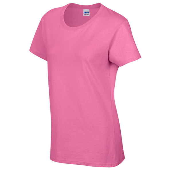 Gildan Dam/Damer Tung Bomull Tung Blandning T-Shirt XL Azalea Azalea XL