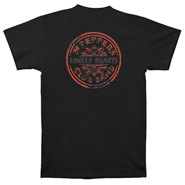 The Beatles Unisex Adult Sgt Pepper T-Shirt L Svart Black L