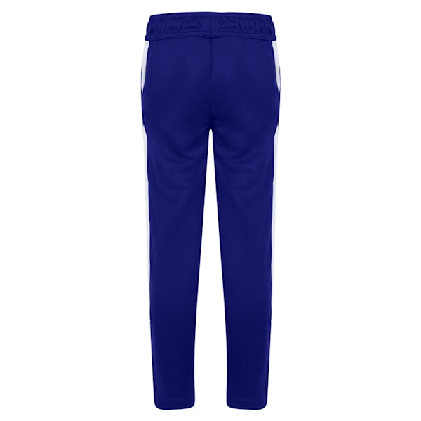 Finden & Hales Stickade Träningsoverallsbyxor för Pojkar 3-4 år Royal Blue/White 3-4 Years