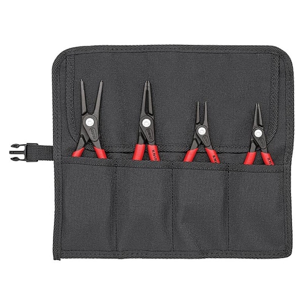 Knipex Precisionslåsringstång Set I Rulle, 4 Delar One Size M Multi Colour One Size