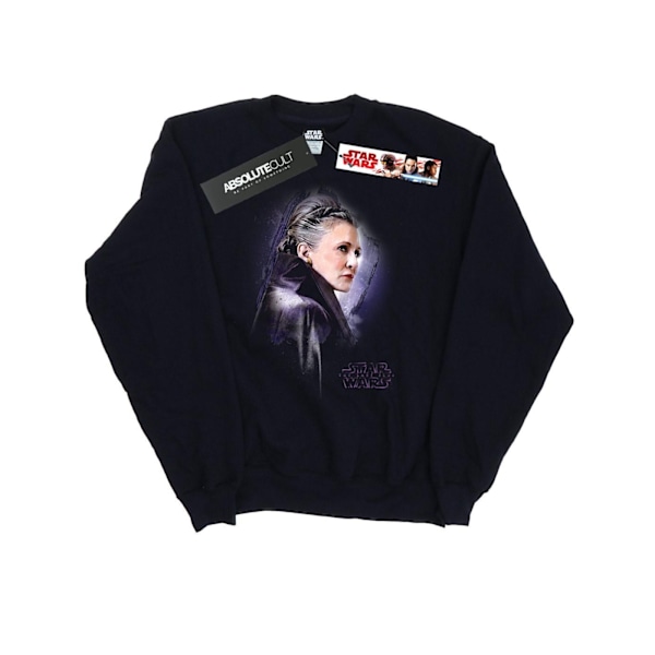 Star Wars The Last Jedi Leia Borstad Sweatshirt M Svart Black M