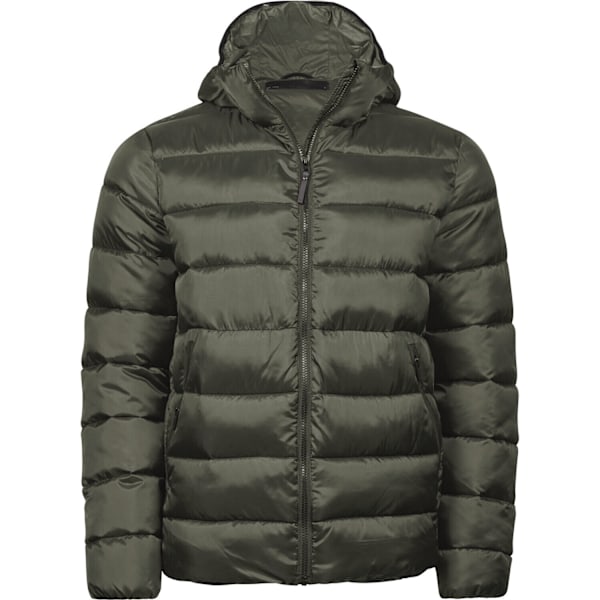 Tee Jays Herr Lätt Vadderad Jacka XS Mörkgrön Deep Green XS