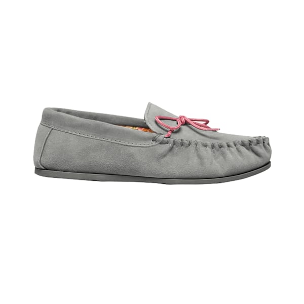 Mokkers Dam/Dam Lily Slip On Tofflor 8 UK Grå Grey 8 UK
