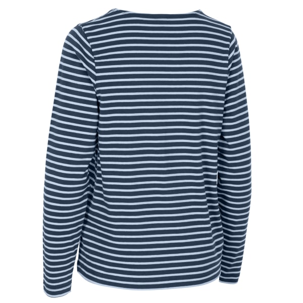 Trespass Dam/Dam Karen Yarn Dyed Stripe Shirt XS Marinblå Navy XS