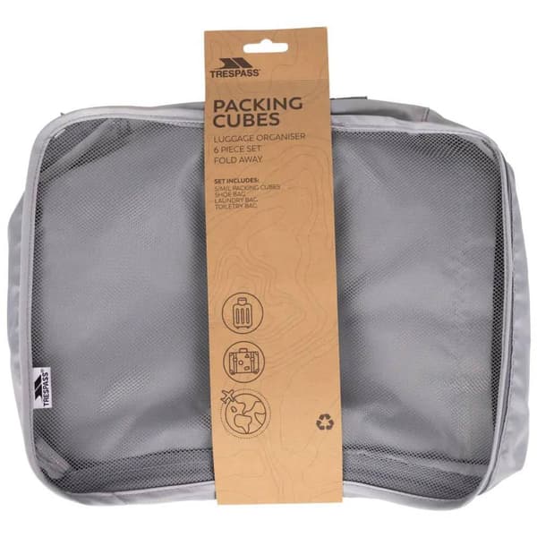 Trespass Cubert Packväskor Set (6-pack) One Size Ljusblå Light Blue One Size