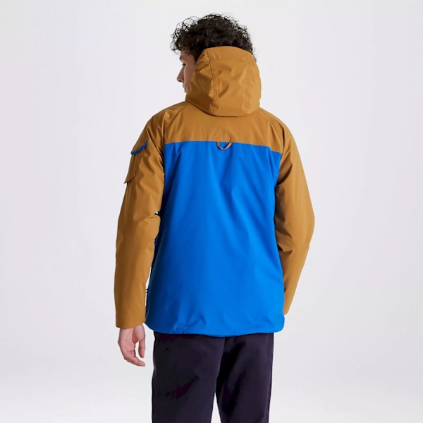 Craghoppers Unisex Adult Hanson Colour Block Parka M Mörk Raffi Dark Raffia/Avalanche Blue M